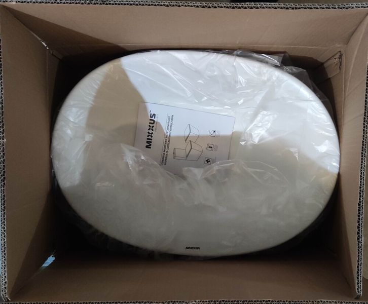 Раковина накладна Mixxus Premium ELLIPSE-0103 550х390х140mm (MP6553) MP6553 фото
