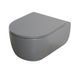 Унитаз подвесной Mixxus Premium TOPPER-0303-R GRAY 495x370x350mm система смыва RIMLESS (MP6657) MP6657 фото 8