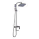 Душевая колонна со смесителем Haiba Kubus 009-J Graphite (HB4005) HB4005 фото 1