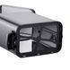 Відро для сміття з плавним закриттям прямокутне Mixxus Premium Quadro-TC0105 SS Color 5л колір нержавійка (MI7062) MI7062 фото 2