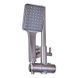 Душевая колонна со смесителем Haiba Kubus 009-J Graphite (HB4005) HB4005 фото 3