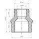 Муфта редукційна Нb 25x20 PPR Koer K0056.PRO (KP0066) KP0066 фото 2