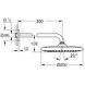 Верхній душ з кронштейном до стіни Grohe Tempesta 250 (26663000) 26663000 фото 2
