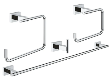 Набор аксессуаров 4 в 1 Grohe Essentials Cube New (40778001) 40778001 фото