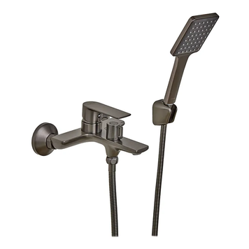Змішувач для ванної Haiba Alex 009 Euro Graphite (HB3998) HB3998 фото
