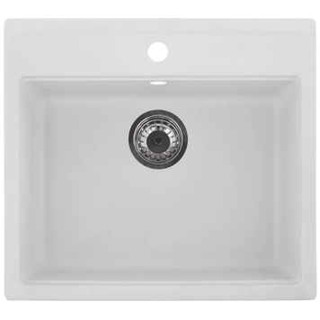 Мойка кухонная Zerix ZS-5751S-01 Белая (ZX4595) ZX4595 фото