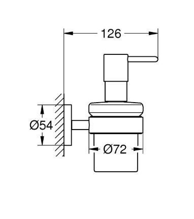 Дозатор для рідкого мила Grohe Essentials (1022572430) 1022572430 фото