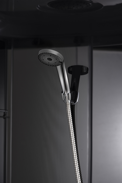 Бокс душевой с гидромассажем Mixxus STRONG SBH02-90x90x215-GR SATIN низкий поддон (MI6891) MI6891 фото