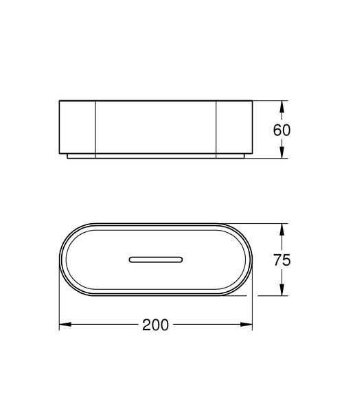 Поличка-корзина Grohe Selection (41037000) 41037000 фото