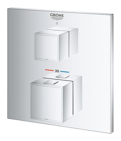 Термостат скрытого монтажа для 1 потребителя Grohe Grohtherm Cube (24153000) 24153000 фото