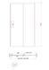 Дверь в нишу Koer SR SD05-140x200-TR-01 прозрачное стекло Easy Clean 6мм, хром (KR5406) KR5406 фото 18