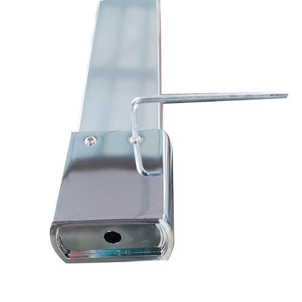 Душевая перегородка Koer SR SP03-120x200-TR-01 Walk-In прозрачное стекло Easy Clean 8мм, хром (KR5398) KR5398 фото