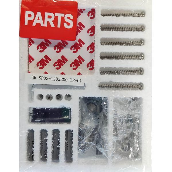 Душевая перегородка Koer SR SP03-120x200-TR-01 Walk-In прозрачное стекло Easy Clean 8мм, хром (KR5398) KR5398 фото