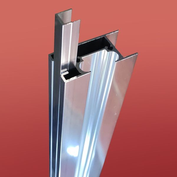 Дверь в нишу Koer SR SD05-140x200-TR-01 прозрачное стекло Easy Clean 6мм, хром (KR5406) KR5406 фото
