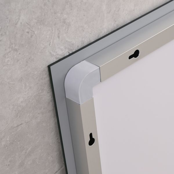 Дзеркало Mixxus LIGHT MR01-80x60 з Led Touch, Anti-fog, димером, регулятором яскравості, годинником (MI5998) MI5998 фото