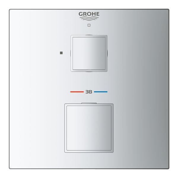 Термостат скрытого монтажа для 1 потребителя Grohe Grohtherm Cube (24153000) 24153000 фото