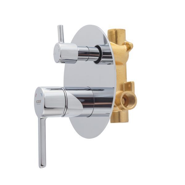 Вбудована душова система Koer KB-66029-01 3 функції, колір хром (KR5483) KR5483 фото
