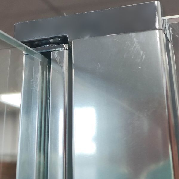 Душевая перегородка Koer SR SP03-120x200-TR-01 Walk-In прозрачное стекло Easy Clean 8мм, хром (KR5398) KR5398 фото