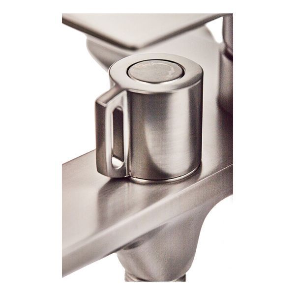 Змішувач для ванної Haiba Alex 009 Euro Graphite (HB3998) HB3998 фото