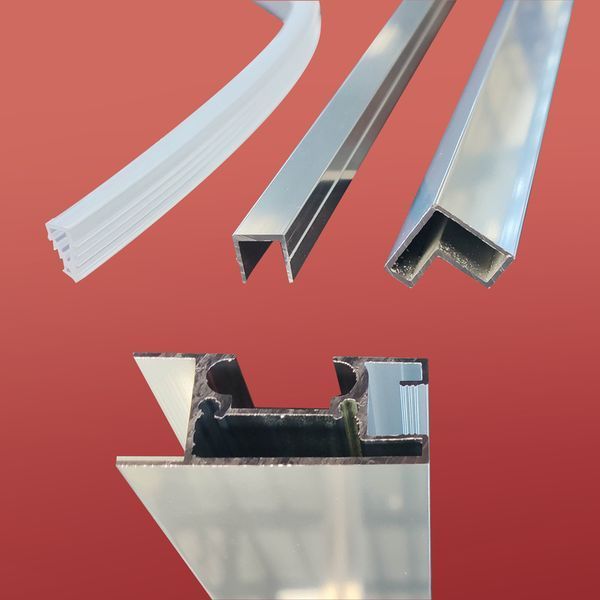 Дверь в нишу Koer SR SD05-140x200-TR-01 прозрачное стекло Easy Clean 6мм, хром (KR5406) KR5406 фото