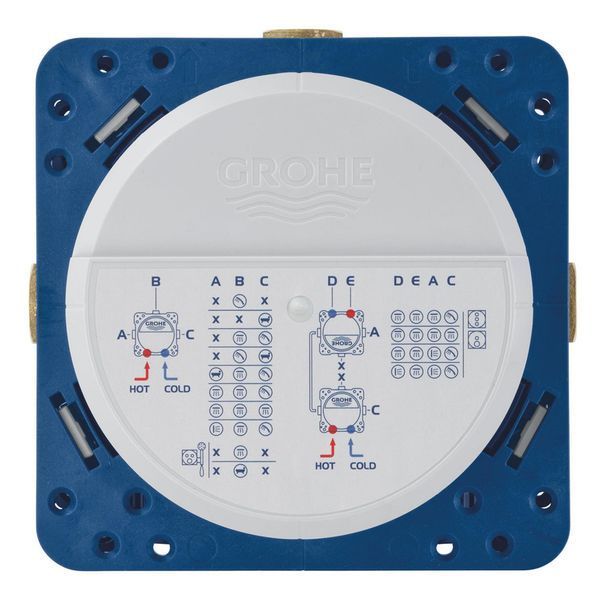 Набор для комплектации ванны и душа Grohe Grohtherm SmartControl из New Tempesta 250 (UA26415SC10) UA26415SC10 фото