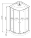 Бокс душевой с гидромассажем Mixxus STRONG SBH02-90x90x215-GR SATIN низкий поддон (MI6891) MI6891 фото 19