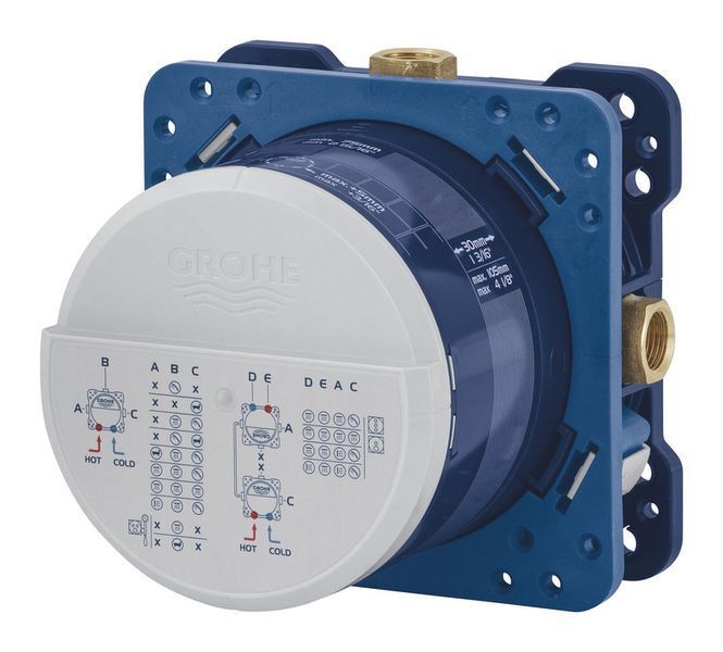 Набор для комплектации ванны и душа Grohe Grohtherm SmartControl из New Tempesta 250 (UA26415SC10) UA26415SC10 фото