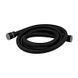 Шланг для душу Zerix Black.F03 150 см силіконовий (колір чорний) (ZX5566) ZX5566 фото 3