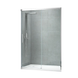 Дверь в нишу Koer SR SD05-140x200-TR-01 прозрачное стекло Easy Clean 6мм, хром (KR5406) KR5406 фото 1