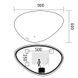Зеркало Mixxus Premium DIVERSE MA01-90x60-Reverse с Led Touch, Anti-fog, димером (3-6,5kK) (MP6633) MP6633 фото 4
