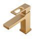 Смеситель для умывальника Haiba KANT 001 BRUSHED GOLD (HB9605) HB9605 фото 4