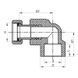 Кут з накидною гайкою 20x1/2F PPR Koer K0144.PRO (KP0182) KP0182 фото 2