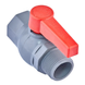Кран шаровой Plamix PVM-1 1/4" FM PVC (PM0622) PM0622 фото 1