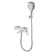 Смеситель для ванны с коротким изливом KOER KB-41009-04 (Цвет хром+белый) (KR5985) KR5985 фото 1