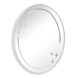 Зеркало настенное Zerix FUSION MOZ03-55x70 овальное с декором (ZX5632) ZX5632 фото 1