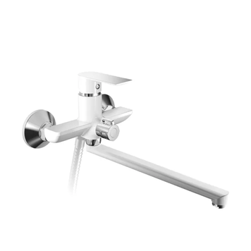 Смеситель для ванны HAIBA ALEX 006 EURO WHITE-CHROME (HB9567) HB9567 фото