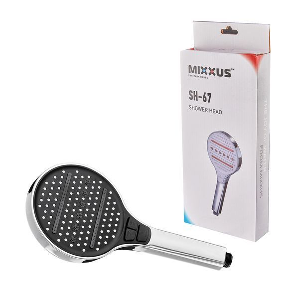 Лейка для душа Mixxus SH-67 3 функции (Цвет хром) (MI8305) MI8305 фото