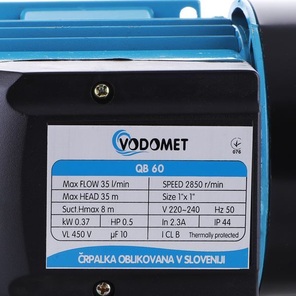 Насос поверх. вихровий Vodomet QB60 (VO0021) VO0021 фото