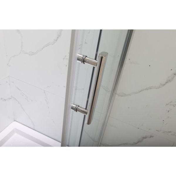 Душевая кабина с низким поддоном MIXXUS HARD SCT01-100x80x198-TR CHROME прозрачное стекло 5мм NEW (в 2 ящ) (MI8367) MI8367 фото