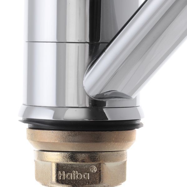 Змішувач для умивальника Haiba Zeon 555 (вилив 15 см) (HB0414) HB0414 фото