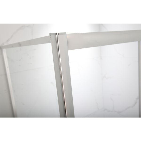 Душевая кабина с низким поддоном MIXXUS HARD SCT01-100x80x198-TR CHROME прозрачное стекло 5мм NEW (в 2 ящ) (MI8367) MI8367 фото