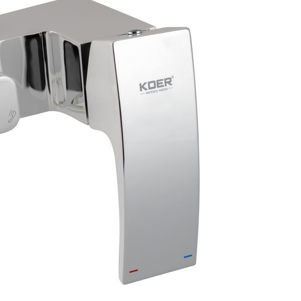 Душова колона із змішувачем водоспад KOER KB-58007-01 (Колір хром) (KR3462) KR3462 фото
