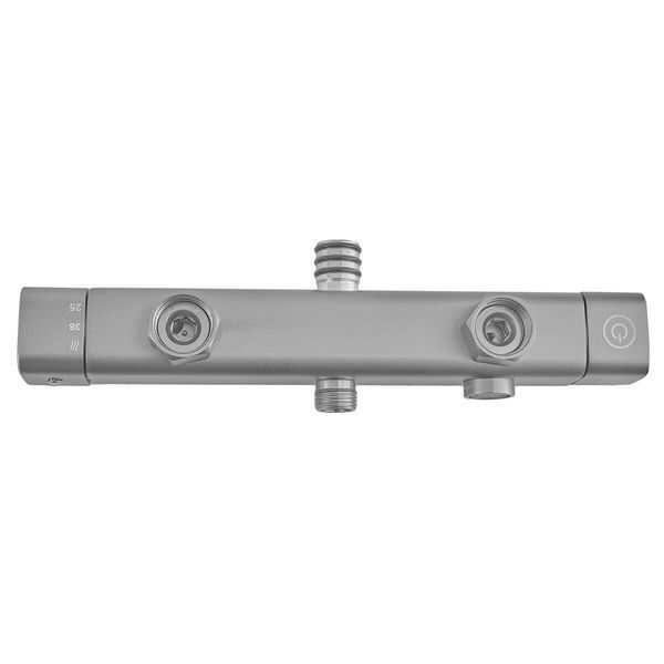 Душевая колонна со смесителем из алюминия CHAMPION PBC-009-J SILVER, 3 режима (CH6547) CH6547 фото