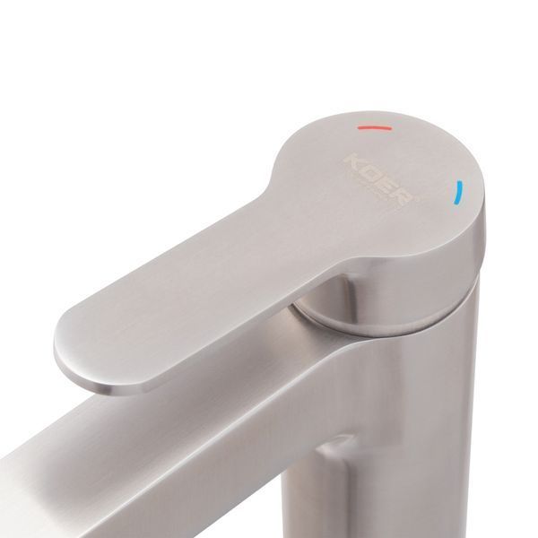 Смеситель для умывальника Koer KI-10016-02 (из нерж. стали) (Цвет нерж) (KR4789) KR4789 фото