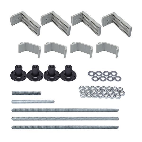 Душевой поддон высокий Mixxus Strong ST01-90x90x40 с полукруглым сифоном диаметр слива 52 мм (MI8160) MI8160 фото