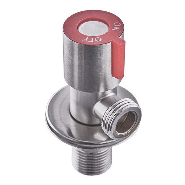 Кран для подключения сантехприборов Mixxus VAL-02-1/2x1/2 с нерж.ст. SUS304 (крас.)(УП.БЛИСТЕР) (MI6118) MI6118 фото