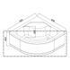 Душевой поддон высокий Mixxus Strong ST01-90x90x40 с полукруглым сифоном диаметр слива 52 мм (MI8160) MI8160 фото 2