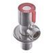 Кран для подключения сантехприборов Mixxus VAL-02-1/2x1/2 с нерж.ст. SUS304 (крас.)(УП.БЛИСТЕР) (MI6118) MI6118 фото 3