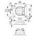 Петля такелажная крепеж груза прицепа Winterhoff ZBF 70-1 96х101 мм (1860061) 1860061 фото 2