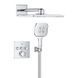 Скрытая душевая система с RSH SmartActive 310 Cube Grohe Grohtherm SmartControl (1039980000) 1039980000 фото 3